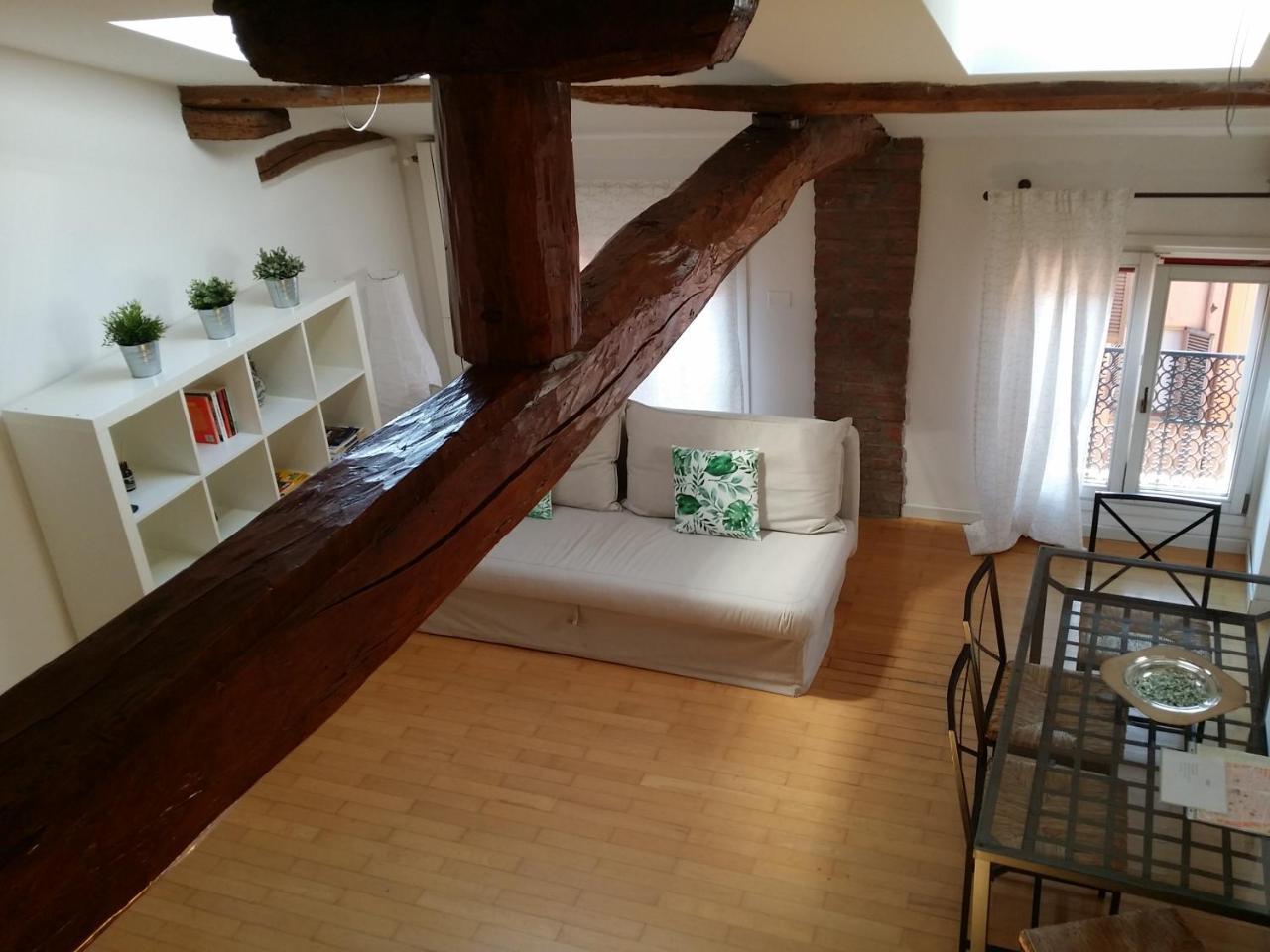 Apartamento Mansarda Santa Margherita Bolonia Exterior foto